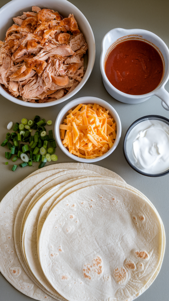 The Best Ever Quick Chicken Enchiladas