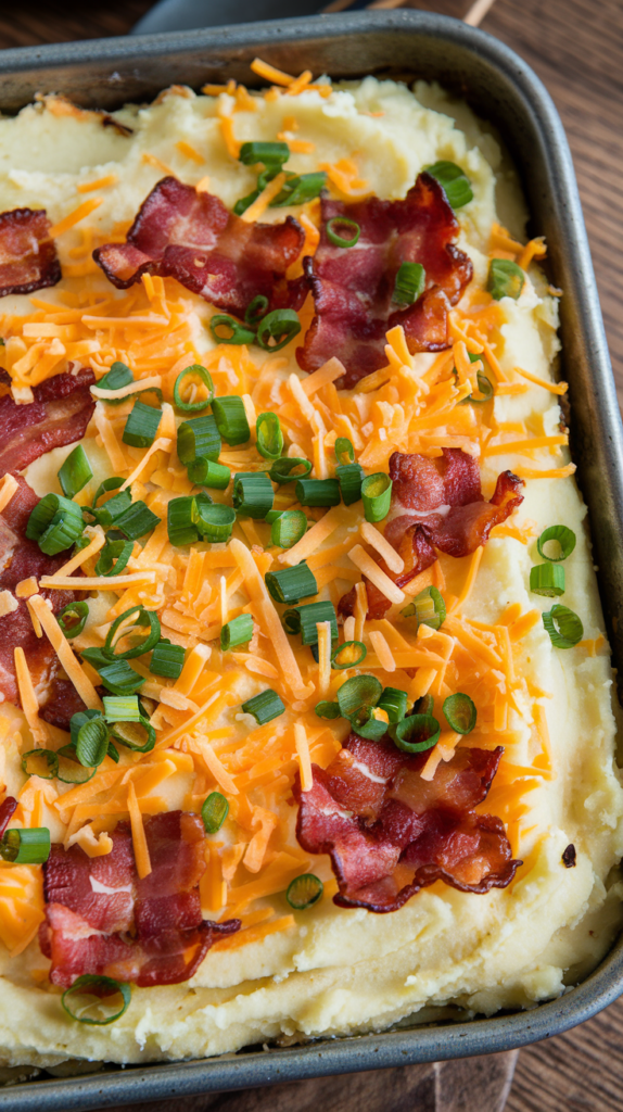 Loaded Mashed Potato Casserole Recipe